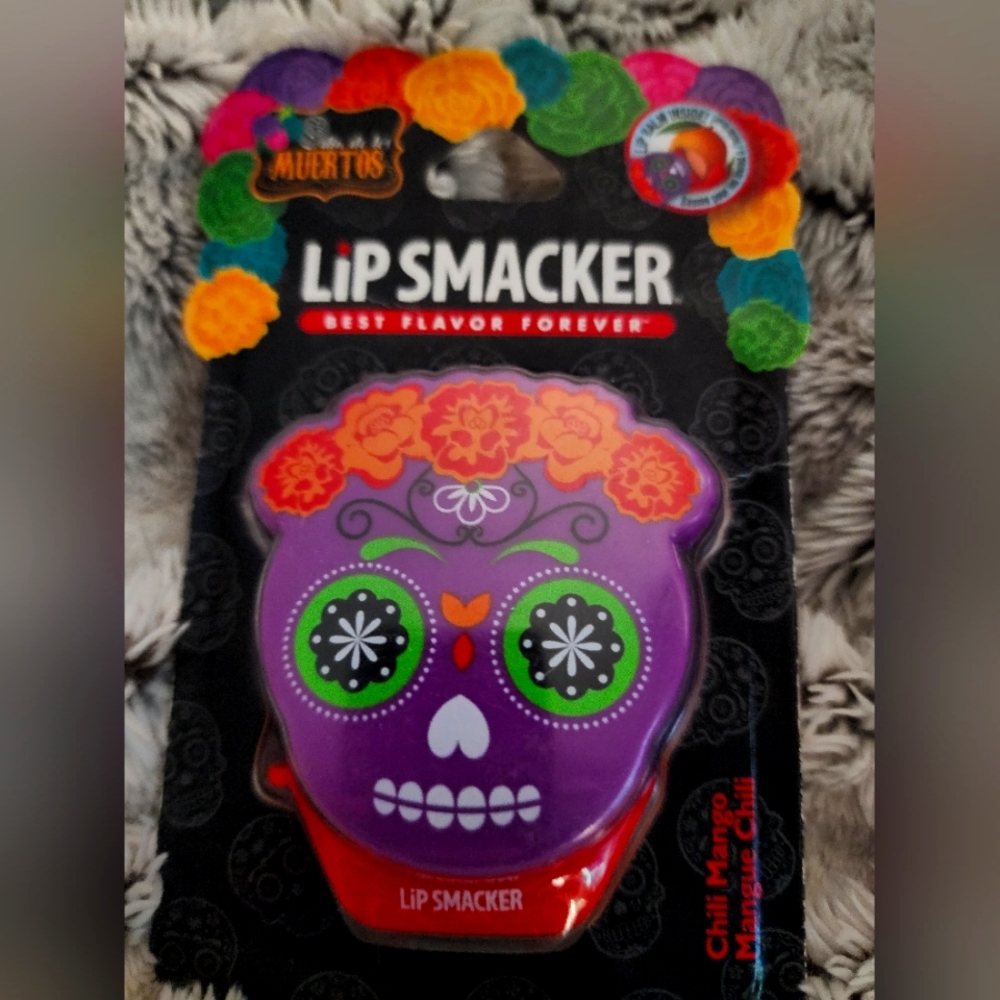 Dia de los Muertos Lip Smacker 💋 "Chili Mango 🥭 flavor